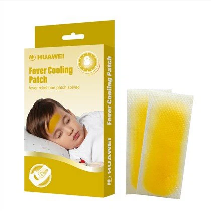 Parches de enfriamiento de fiebre para niños y adultos
