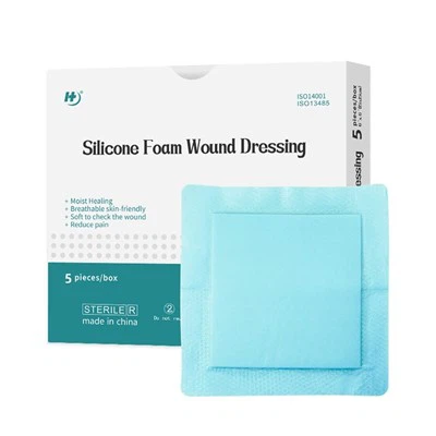 Venta de cuidado de adhesivos de herida de silicona súper absorbente